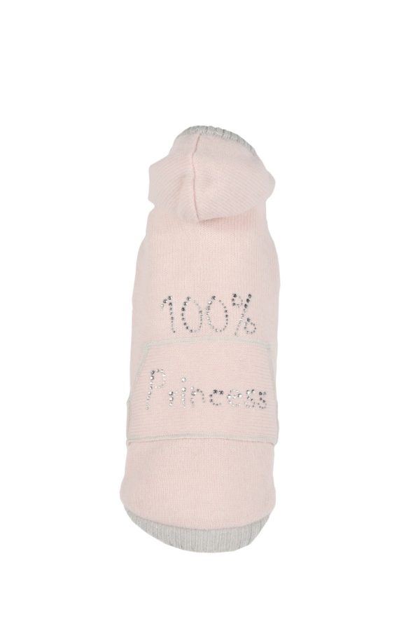100% Princess Sweater Pink/grey By Prince And Princess - Image 3