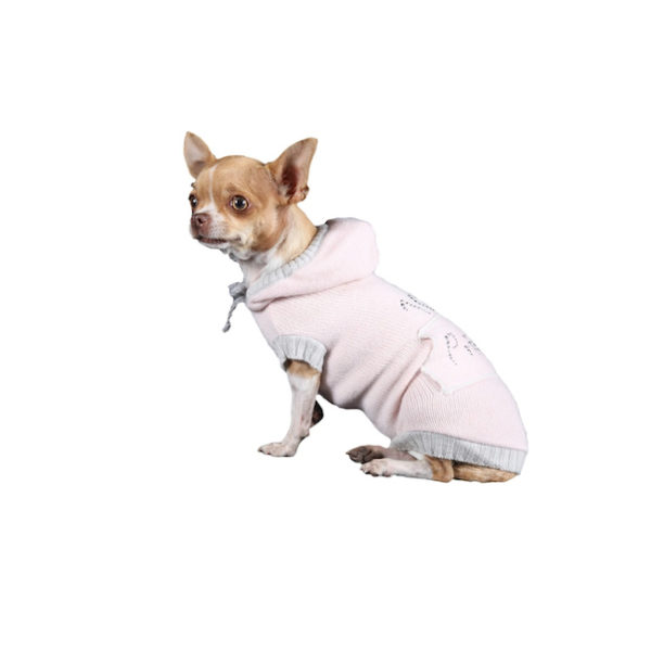 100% Princess Sweater Pink/grey By Prince And Princess
