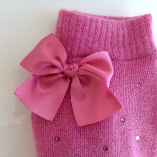 For Pets Only-Diamond Fuchsia Sweater- Limited Editon - Image 2