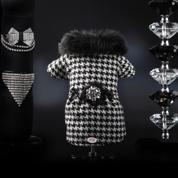 Houndstooth Marilyn Coat By Trilly Tutti Brilli - Image 2