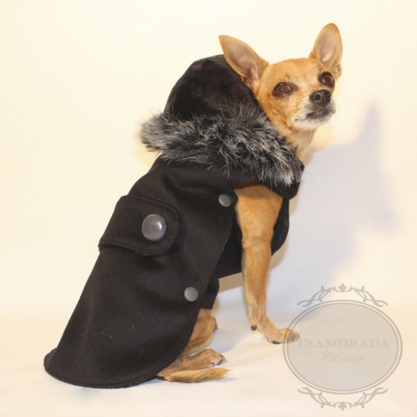 Inamorada Belgravia Cashmere Coat -black - Image 2
