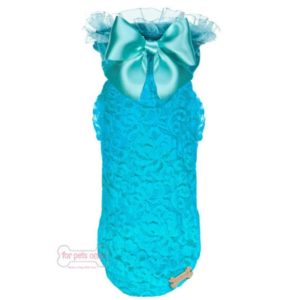 For Pets Only Rock & Romance Teal Blue T-shirt