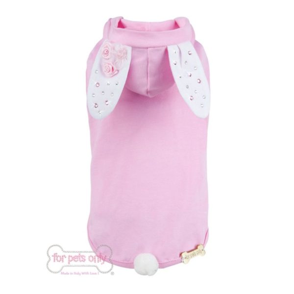 For Pets Only-Bunny Love T-shirt Pink