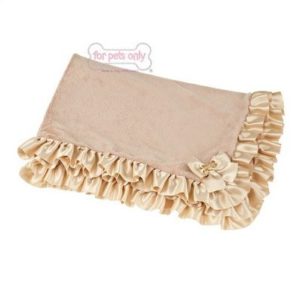 For Pets Only -My Cover Beige Chenille Blanket