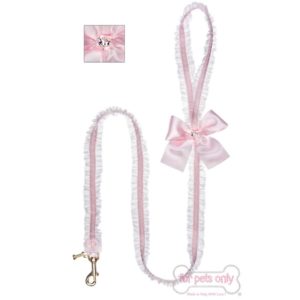 For Pets Only-love Lingerie Leash Baby Pink