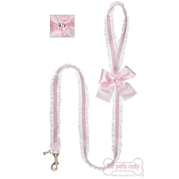 For Pets Only-love Lingerie Leash Baby Pink