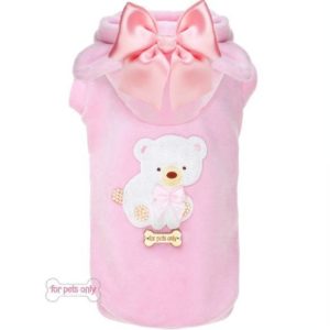 For Pets Only Lovely Bear Pink T-shirt