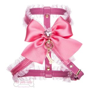 For Pets Only-shocking Love Harness Fuchsia