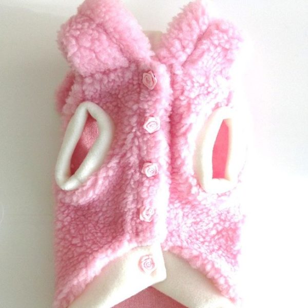 For Pets Only- Pink Bunny Coat- Limited Edition - Image 3