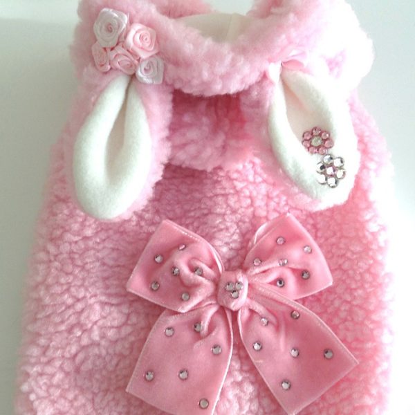 For Pets Only- Pink Bunny Coat- Limited Edition - Image 2