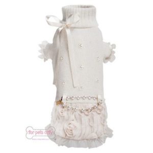 For Pets Only-white Illumination Dress