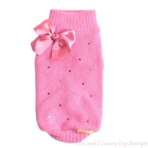 For Pets Only-Diamond Fuchsia Sweater- Limited Editon