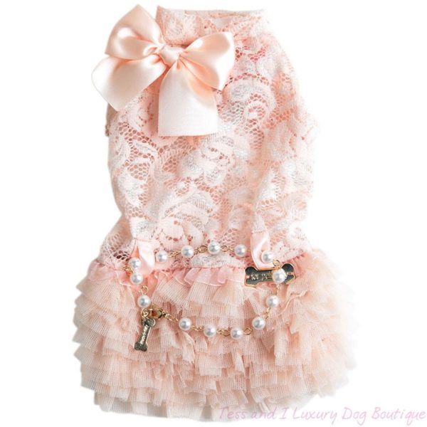 For Pets Only-Secret Crush Dress- Peach Limited Edition