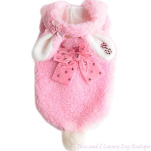 For Pets Only- Pink Bunny Coat- Limited Edition