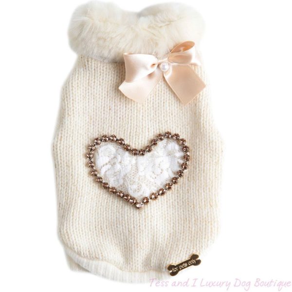 For Pets Only - Heart White Pull Limited Edition