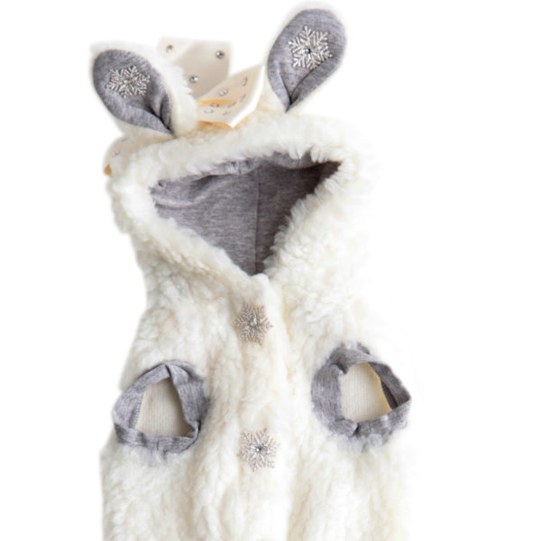 For Pets Only- Snow White  Bunny Coat- Limited Edition - Image 3