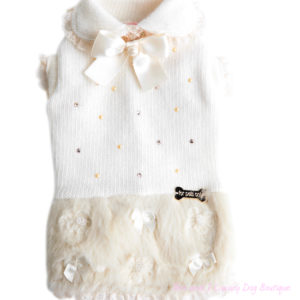 For Pets Only-white Addiction Dress Limited Edition