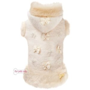 For Pets Only Wool Cream Coat-special Edition