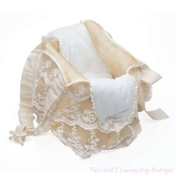 FOR PETS ONLY-LACE EXPLOSION BAG BEIGE-LIMITED EDITION - Image 3