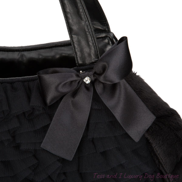 FOR PETS ONLY-RUCHES BAG BLACK SPECIAL EDITION - Image 2