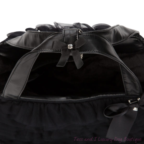 FOR PETS ONLY-RUCHES BAG BLACK SPECIAL EDITION - Image 5