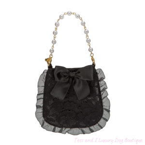 FOR PETS ONLY-VINTAGE LACE CHIC AND CLEAN BLACK-LIMITED EDITION
