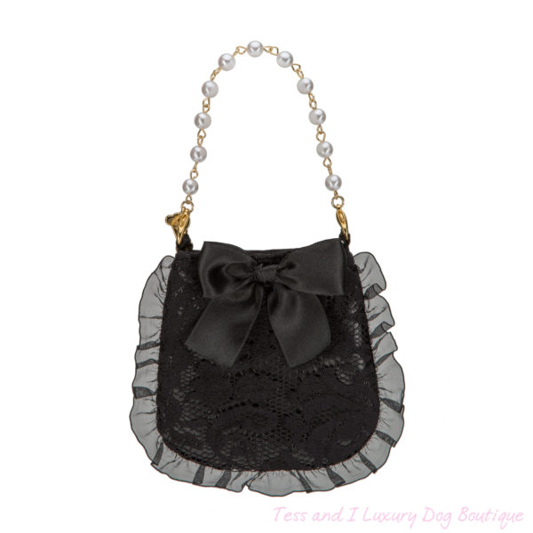 FOR PETS ONLY-VINTAGE LACE CHIC AND CLEAN BLACK-LIMITED EDITION
