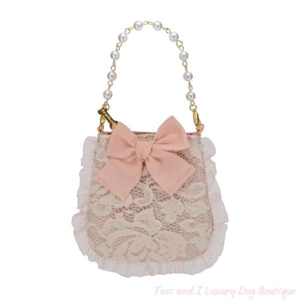 FOR PETS ONLY VINTAGE LACE CHIC AND CLEAN PEACH-LIMITED EDITION