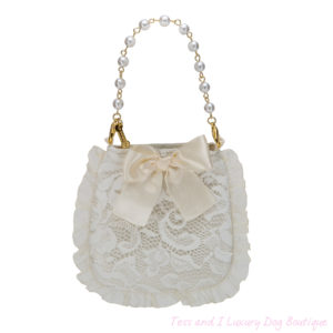 FOR PETS ONLY-VINTAGE LACE CHIC AND CLEAN OFF WHITE-LIMITED EDITION
