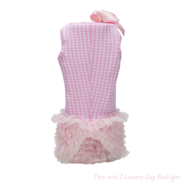 FOR PETS ONLY-VICHY BALLERINA DRESS-LIMITED EDITION - Image 3