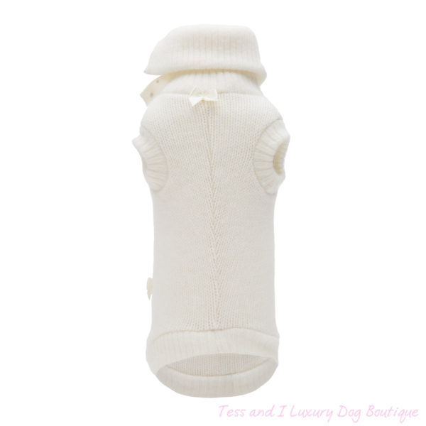 FOR PETS ONLY-ROMANTIC CREAM SWEATER-LIMITED EDITION - Image 4