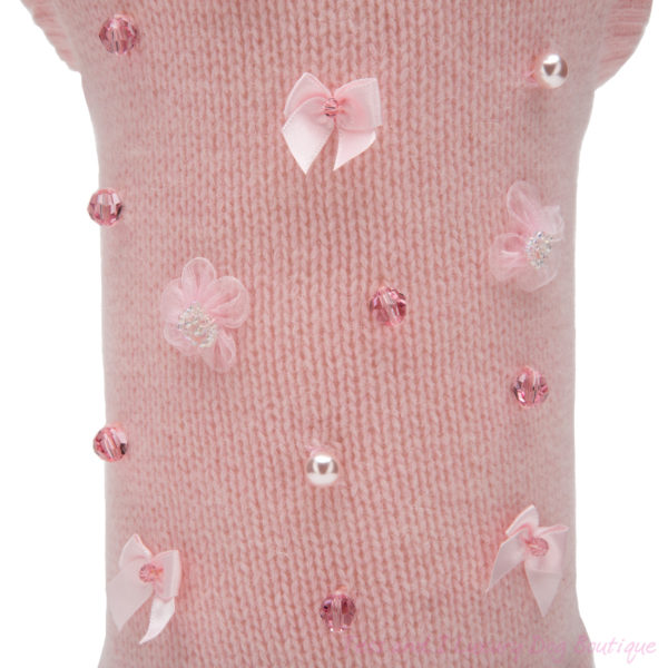 FOR PETS ONLY-ROMANTIC PINK SWEATER-LIMITED EDITION - Image 2