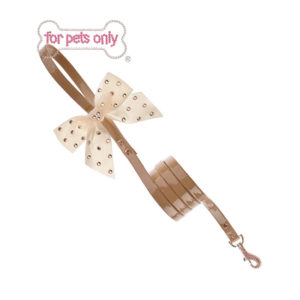 FOR PETS ONLY-DREAM IN CREAM LEASH COUTURE COLLECTION