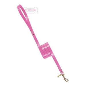 For Pets Only-Plain Lead Fuchsia/gold
