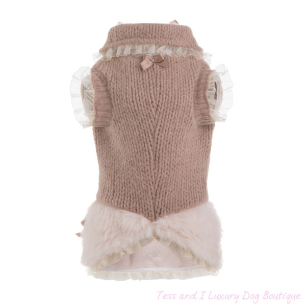 For Pets Only-Princess Snow Dress Beige-Limited Edition - Image 2
