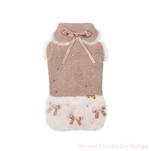 For Pets Only-Princess Snow Dress Beige-Limited Edition