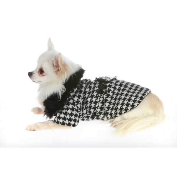 Houndstooth Marilyn Coat By Trilly Tutti Brilli