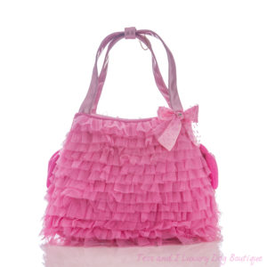 FOR PETS ONLY-RUCHES BAG PINK or Fuchsia - LIMITED EDITON