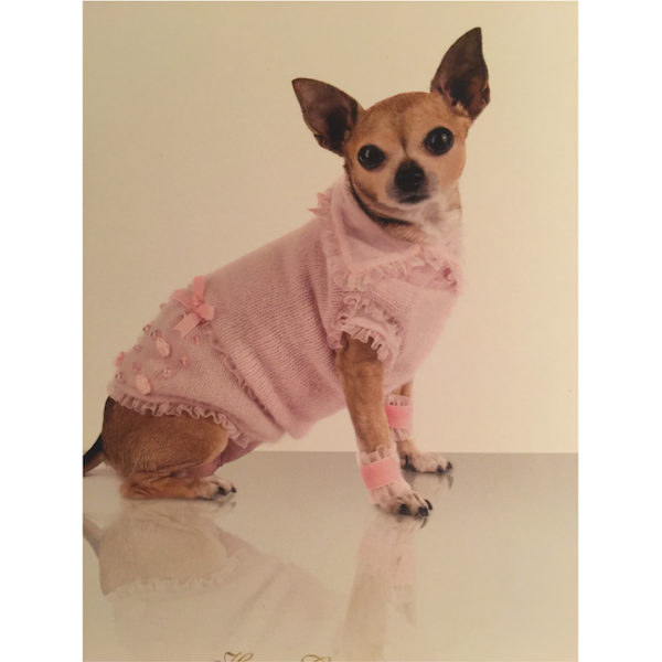 FOR PETS ONLY-PINK WINTER SET COUTURE COLLECTION - Image 2