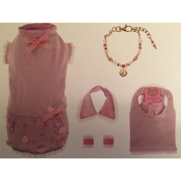 FOR PETS ONLY-PINK WINTER SET COUTURE COLLECTION - Image 3