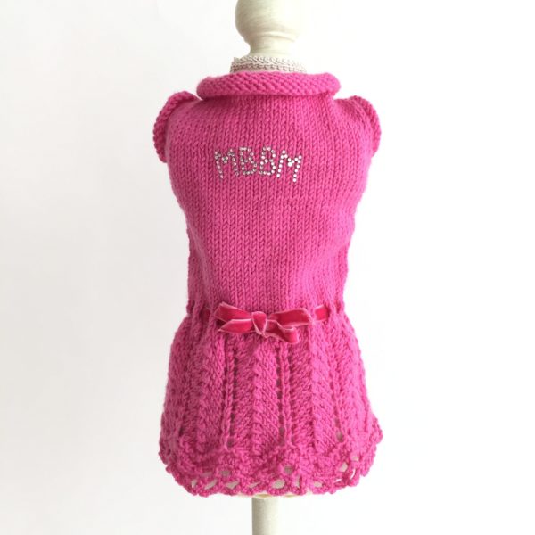 Fuchsia Dress By Mon Bon Bonbon - Image 3