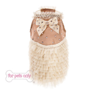 For Pets Only- Dream In Cream Dress-Couture Collection