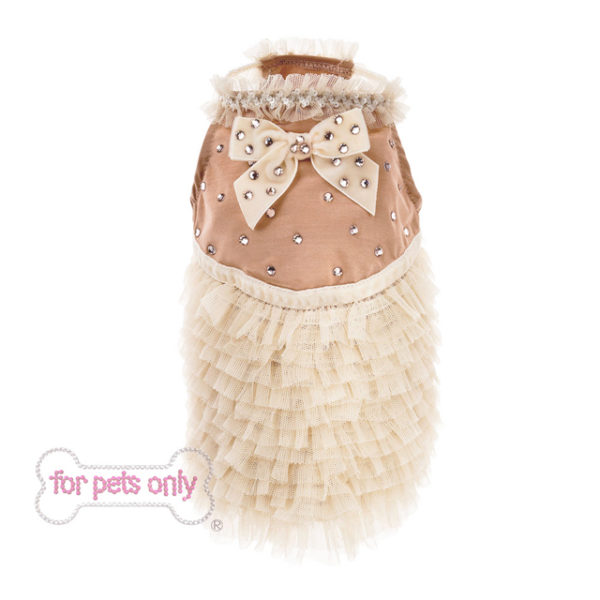 For Pets Only- Dream In Cream Dress-Couture Collection