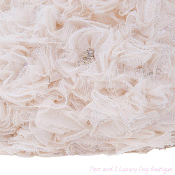 FOR PETS ONLY-NATURAL LOVE WHITE BAG-COUTURE COLLECTION - Image 4