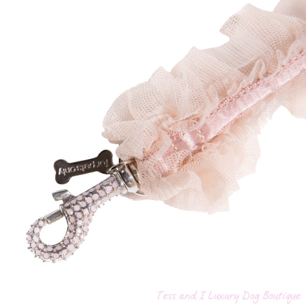 FOR PETS ONLY- LINGERIE BOW NUDE LEASH-COUTURE COLLECTION - Image 2
