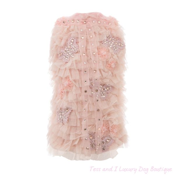 FOR PETS ONLY- BUTTERFLY BALLERINA DRESS-COUTURE COLLECTION