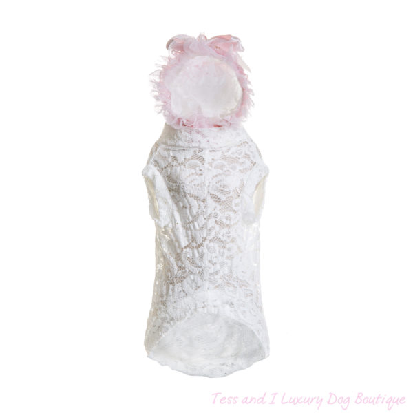 FOR PETS ONLY-MY TOPOMIO LACE TOP PINK-LIMITED EDITION - Image 2