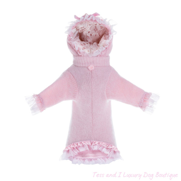 FOR PETS ONLY-MY LOVE WOOL PULL PINK-LIMITED EDITON - Image 2