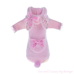 FOR PETS ONLY-BUNNY WOOL PULL PINK-LIMITED EDITION
