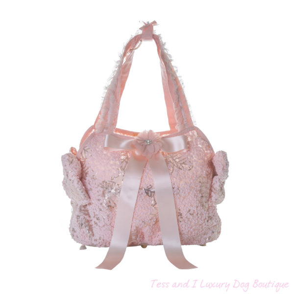 FOR PETS ONLY-NUDE  DOLL LACE BOW CARRY BAG- COUTURE COLLECTION - Image 2